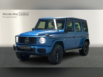 Mercedes-Benz  G-Class  580 AMG  2025  Automatic  7,500 Km  0 Cylinder  Four Wheel Drive (4WD)  SUV  Blue  With Warranty