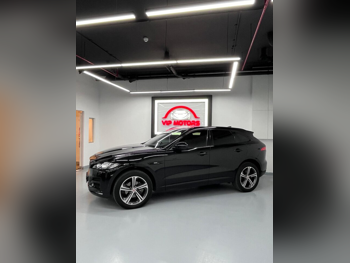 Jaguar  F-Pace  R Sport  2018  Automatic  128,000 Km  4 Cylinder  Four Wheel Drive (4WD)  SUV  Black