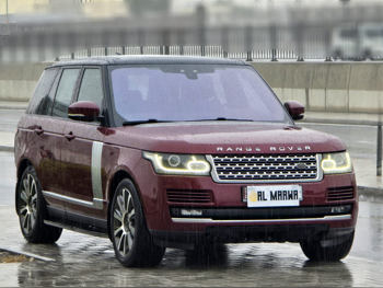 Land Rover  Range Rover  Vogue Super charged  2017  Automatic  105,000 Km  8 Cylinder  Four Wheel Drive (4WD)  SUV  Maroon