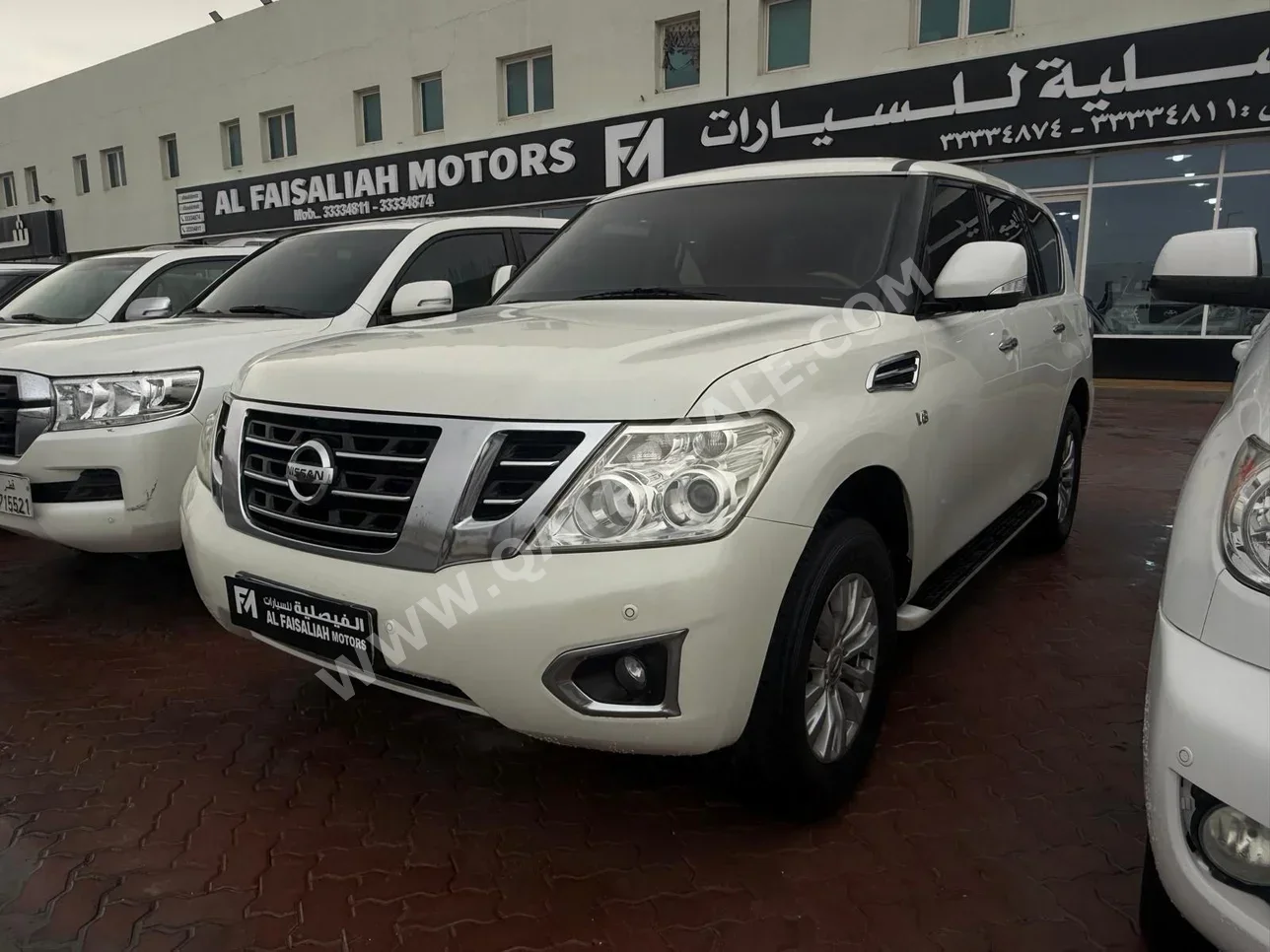 نيسان  باترول  اس اي  2014  اوتوماتيك  367,000 كم  8 سلندر  دفع رباعي  اس يو في  أبيض