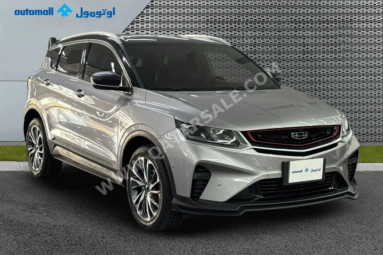 Geely  Coolray  Sport Limited  2023  Automatic  37,638 Km  3 Cylinder  Front Wheel Drive (FWD)  SUV  Silver  With Warranty