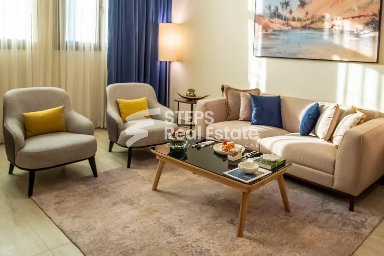 1 Bedrooms  Apartment  For Rent  in Doha -  Fereej Bin Mahmoud  Fully Furnished