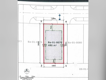 Lands For Sale  in Lusail  - Waterfront Residential  -Area Size 480 Square Meter