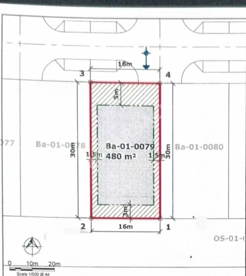 اراضي للبيع  في لوسيل  - الواجهة البحرية السكنية  -المساحة 480 متر مربع