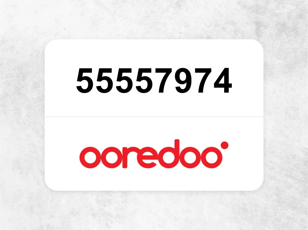 جوال اوريدو  55557974