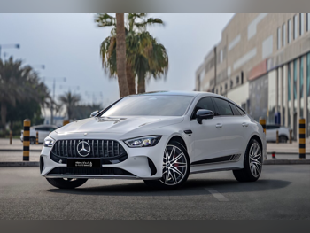 مرسيدس - بنز  جي تي  43 AMG  2024  اوتوماتيك  5,000 كم  8 سلندر  دفع خلفي  سيدان  أبيض  تحت الضمان