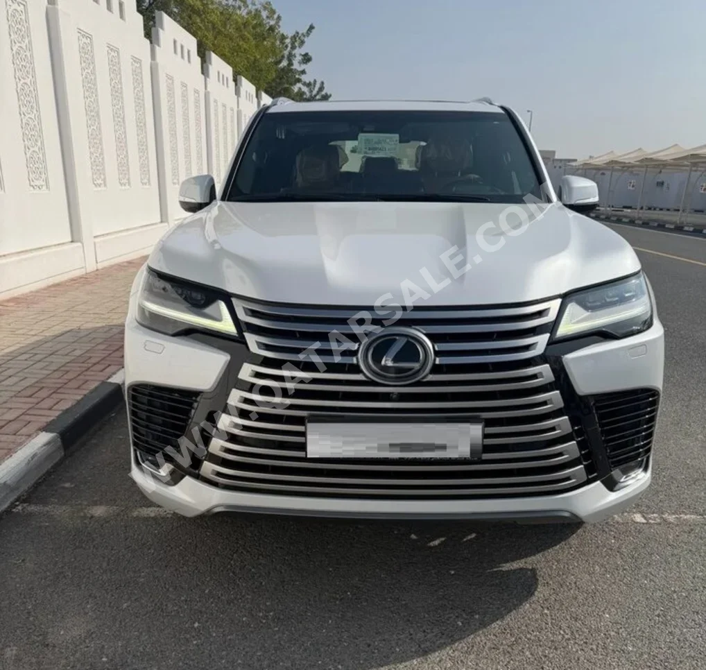 Lexus  LX  600 Luxury  2022  Automatic  85,000 Km  6 Cylinder  Four Wheel Drive (4WD)  SUV  Pearl  With Warranty