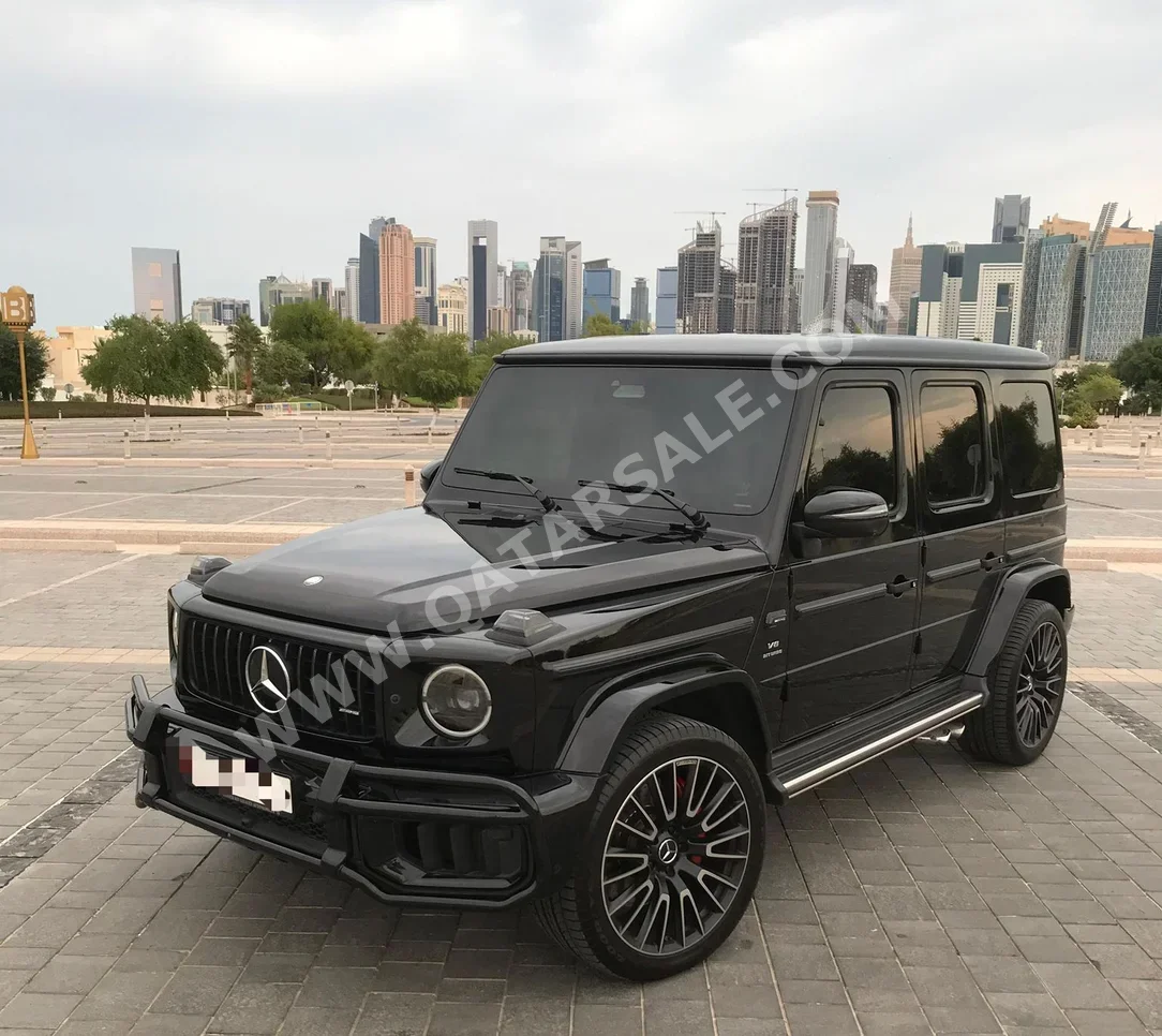 Mercedes-Benz  G-Class  63 AMG  2025  Automatic  42,000 Km  8 Cylinder  Four Wheel Drive (4WD)  SUV  Black  With Warranty