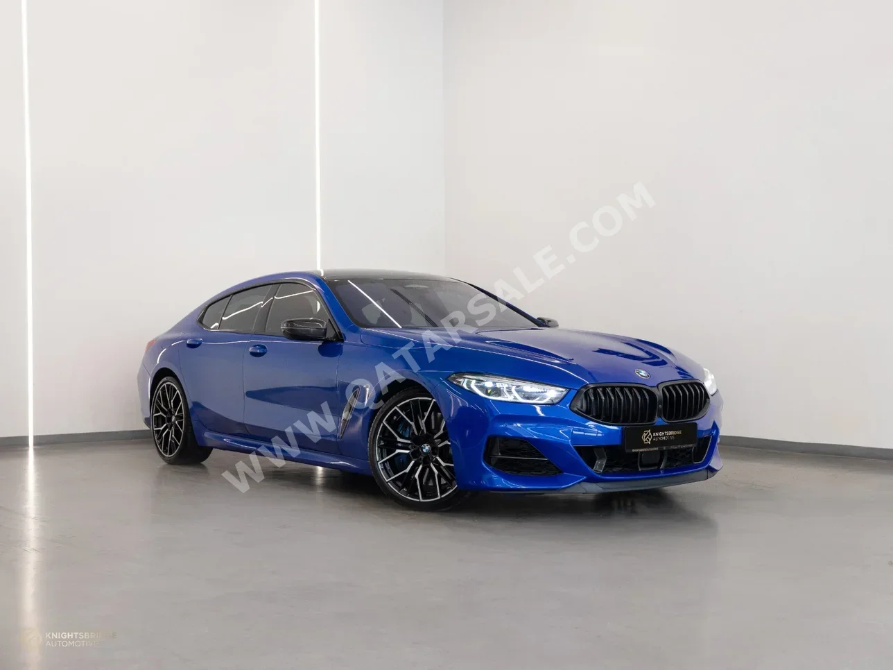 بي ام دبليو الفئة - الثامنة اي 850 2020 اوتوماتيك 53,550 كم 8 سلندر دفع كلي مستمر سيدان ازرق