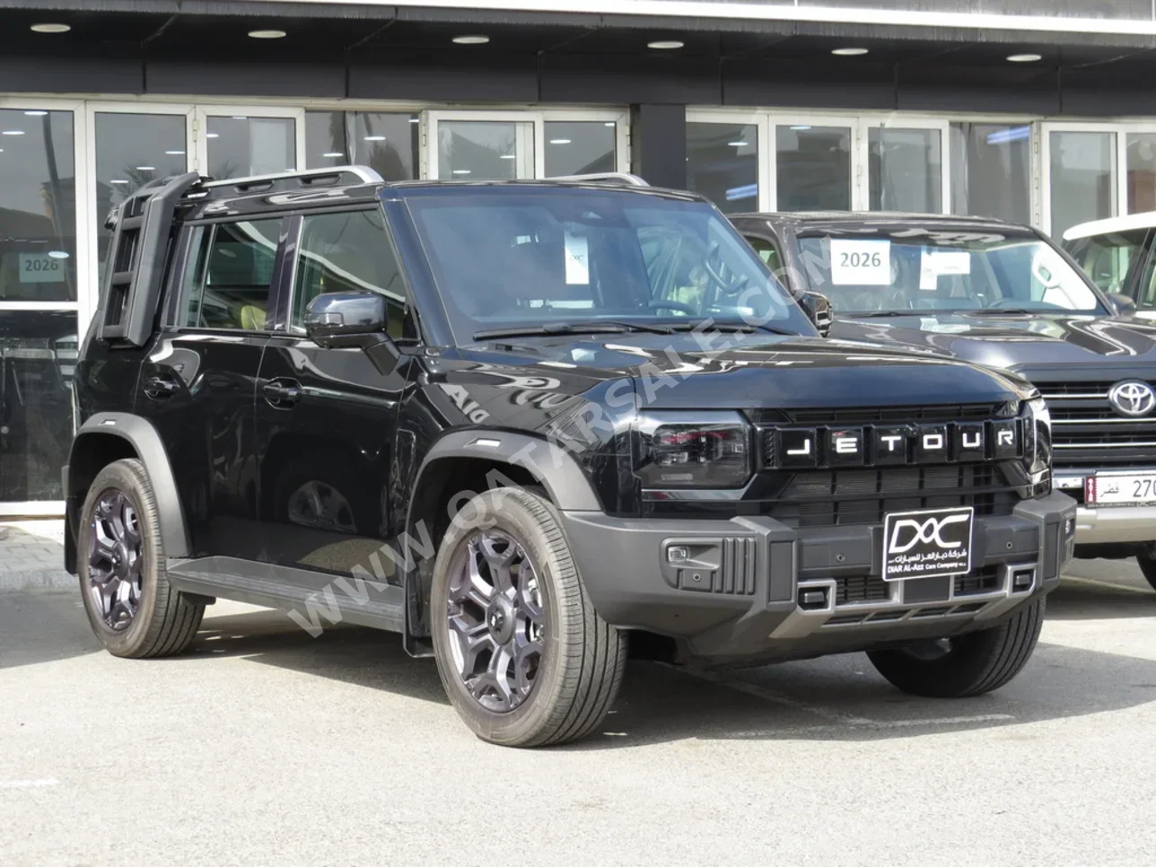 Jetour  T2  2025  Automatic  4,000 Km  4 Cylinder  Four Wheel Drive (4WD)  SUV  Black  With Warranty