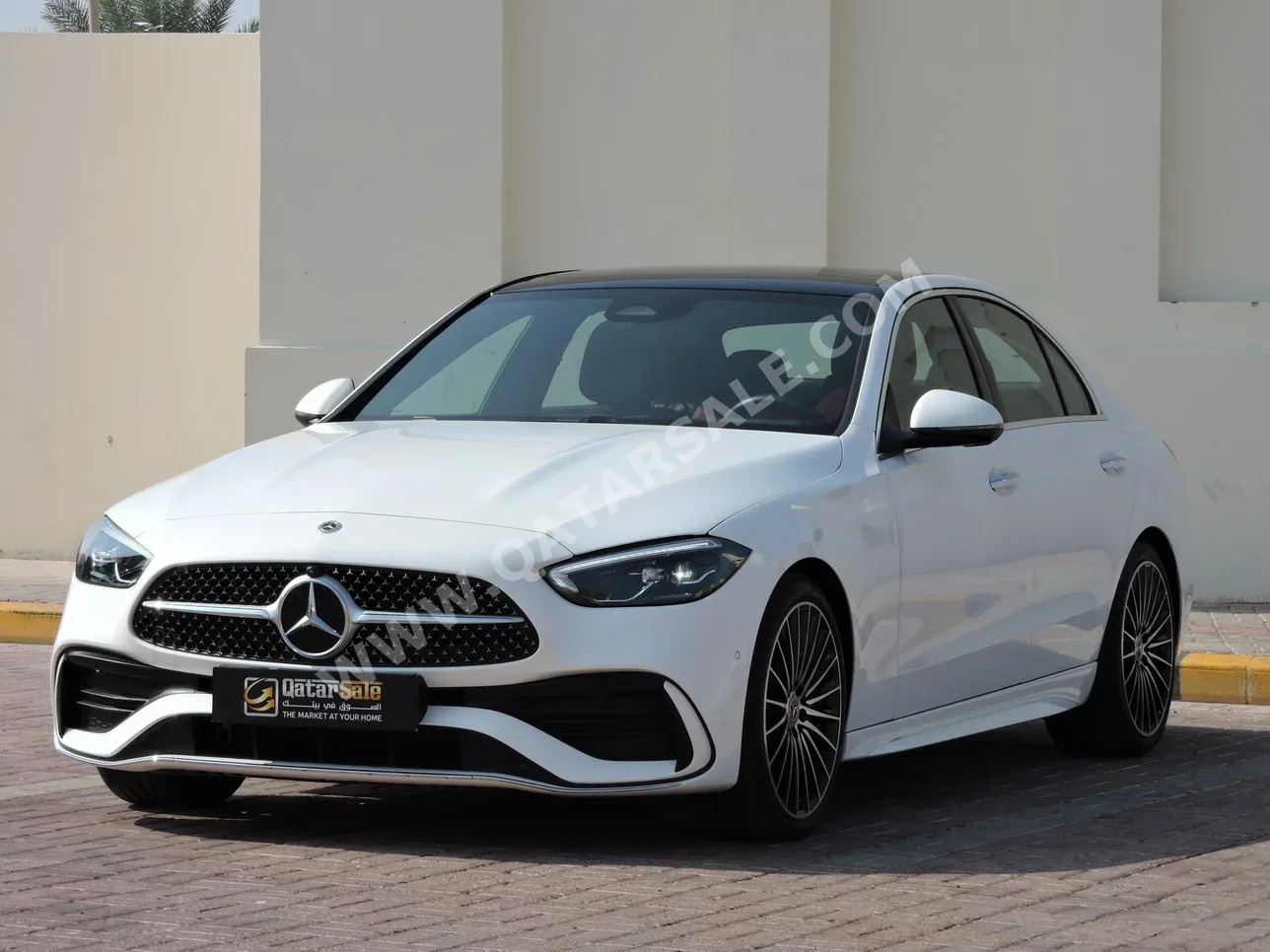 Mercedes-Benz  C-Class  200 AMG  2025  Automatic  5,000 Km  4 Cylinder  Rear Wheel Drive (RWD)  Sedan  White  With Warranty
