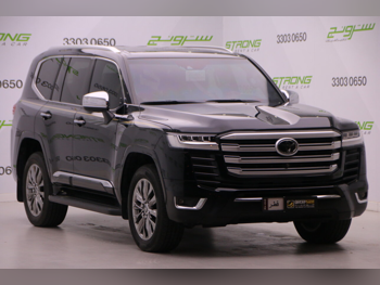 تويوتا  لاند كروزر  في اكس ار توين توربو  2023  اوتوماتيك  91,000 كم  6 سلندر  دفع رباعي  اس يو في  أسود  تحت الضمان