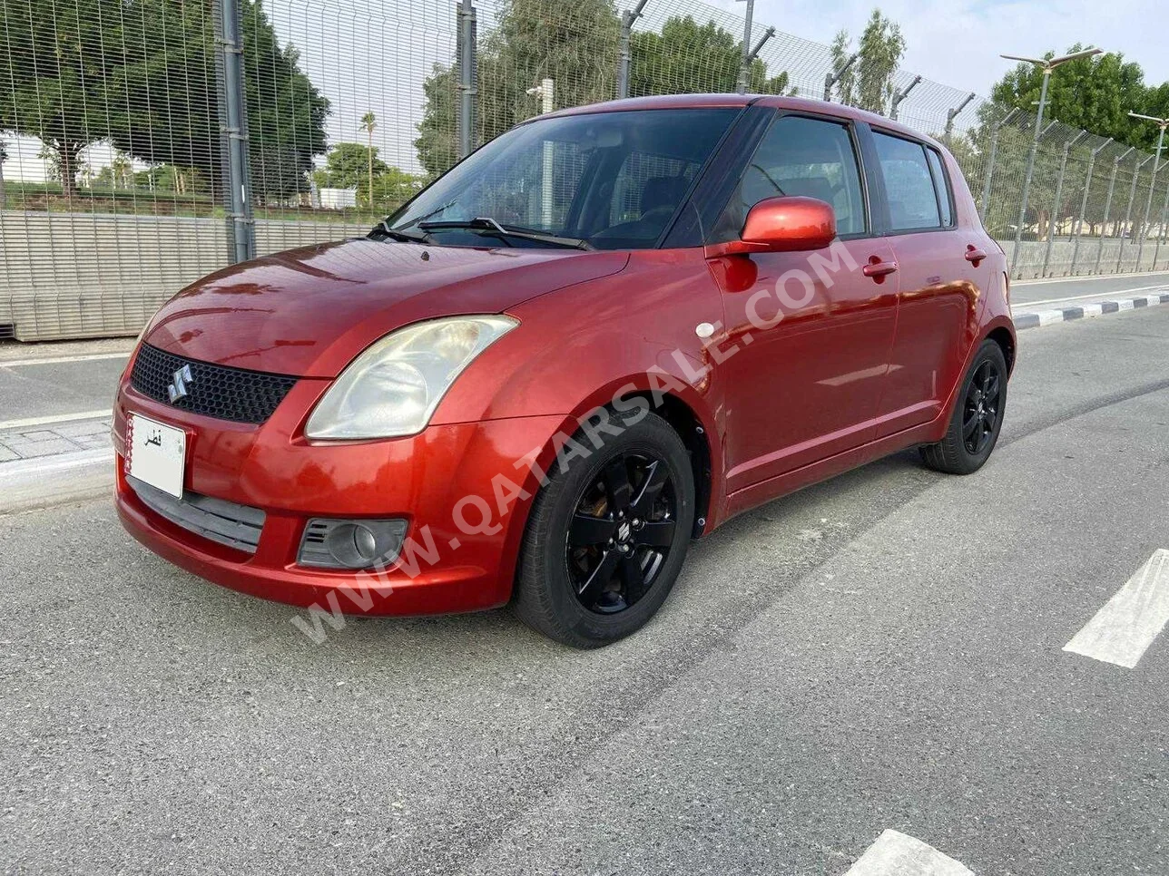 Suzuki Swift 2009 Automatic 100,500 Km 4 Cylinder Hatchback Orange