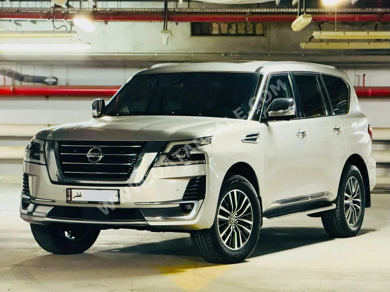 Nissan  Patrol  Platinum  2021  Automatic  167,000 Km  6 Cylinder  Four Wheel Drive (4WD)  SUV  Silver