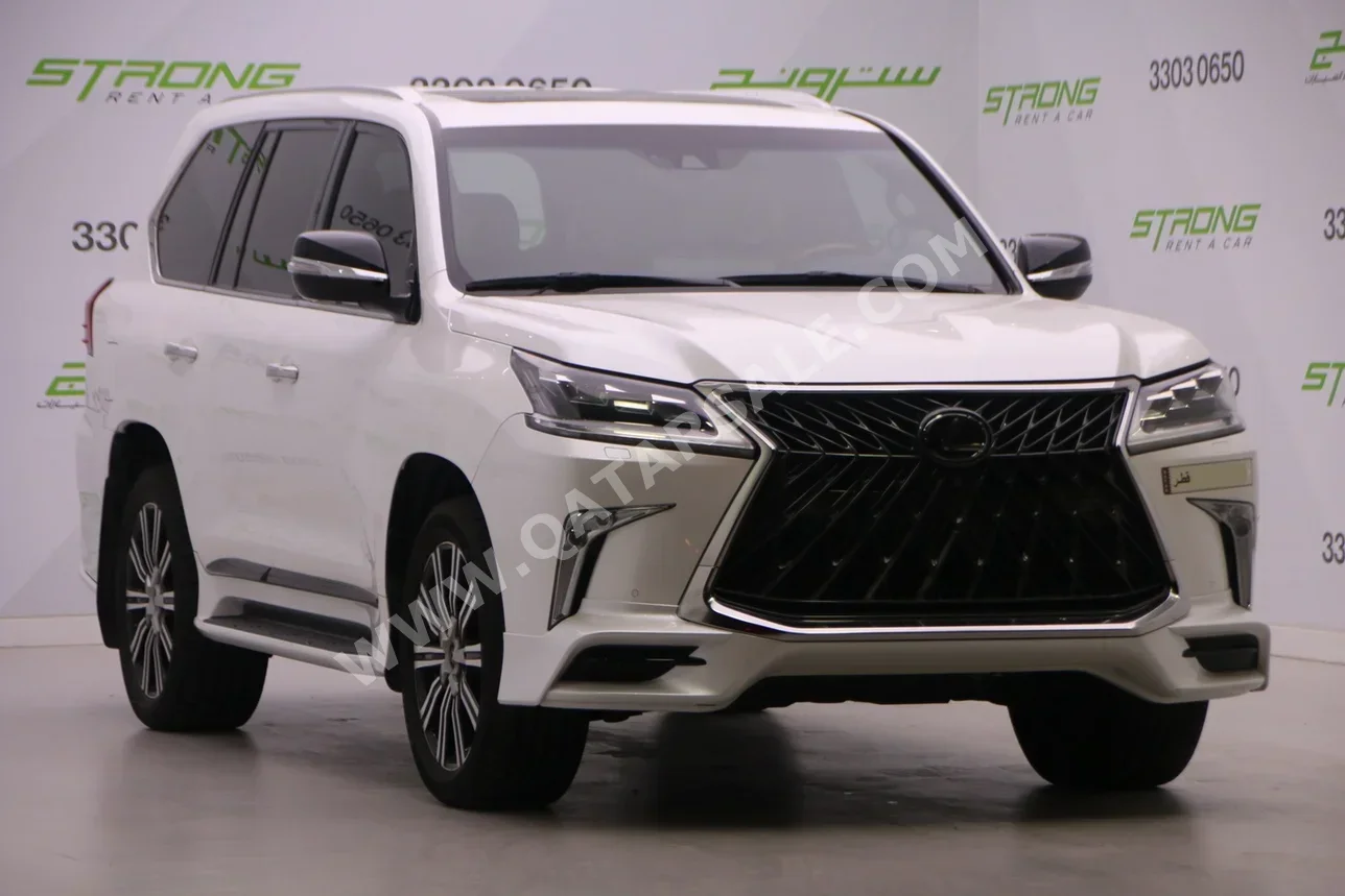 Lexus LX 570 S 2018 Automatic 130,000 Km 8 Cylinder Four Wheel Drive (4WD) SUV White