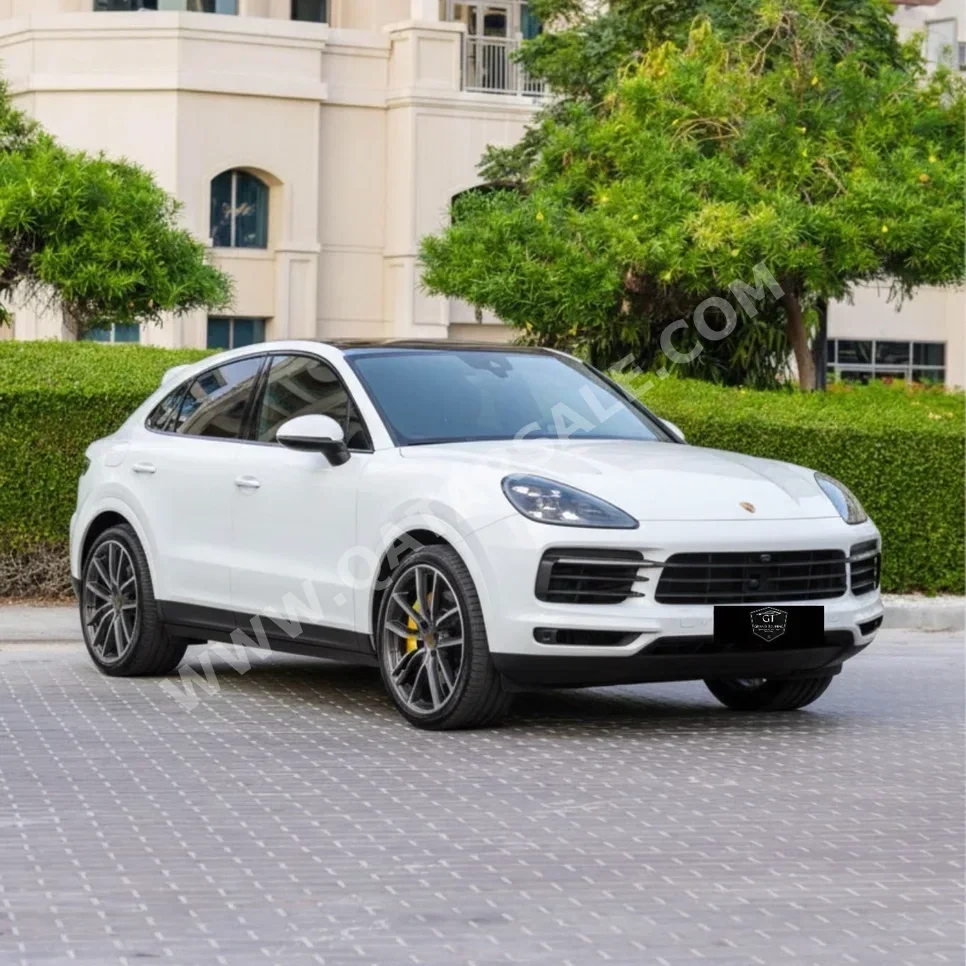 Porsche  Cayenne  Coupe  2020  Automatic  49,000 Km  6 Cylinder  All Wheel Drive (AWD)  SUV  White  With Warranty