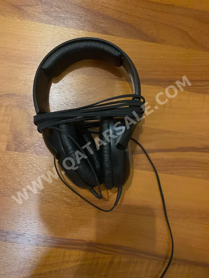 Headphones & Earbuds,Airpods Sennheiser  HD-206  - Black  Headphones