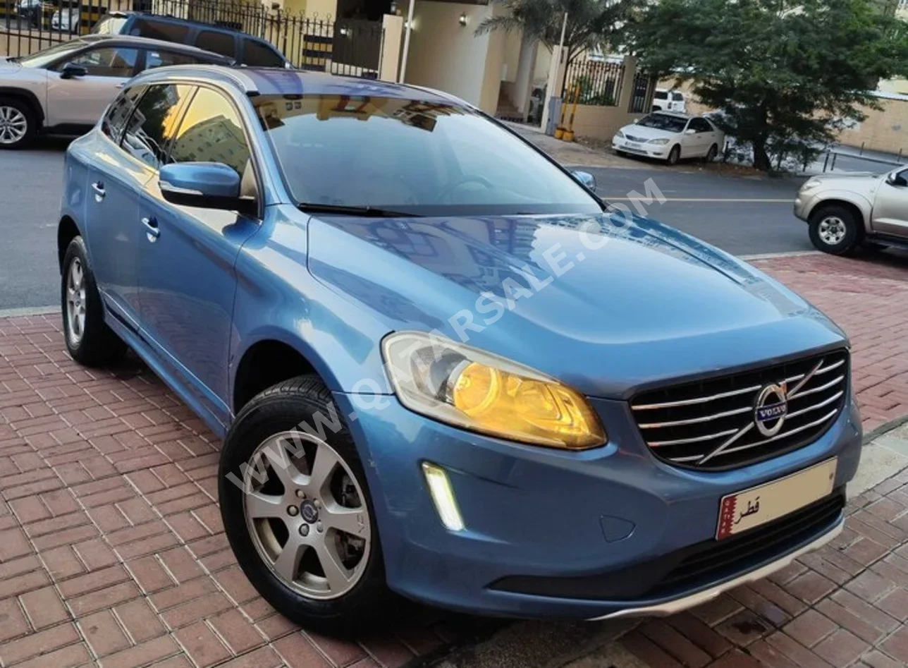Volvo  XC  60  2016  Automatic  116,000 Km  6 Cylinder  All Wheel Drive (AWD)  SUV  Blue and Beige  With Warranty