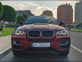 BMW  X-Series  X6 40i  2014  Automatic  83,450 Km  6 Cylinder  All Wheel Drive (AWD)  SUV  Red