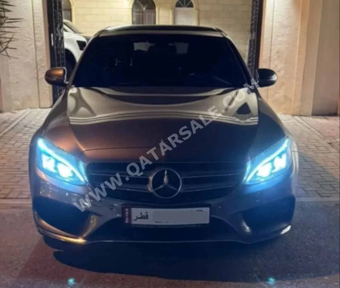 Mercedes-Benz  C-Class  200  2018  Automatic  107,000 Km  4 Cylinder  Rear Wheel Drive (RWD)  Sedan  Dark Gray