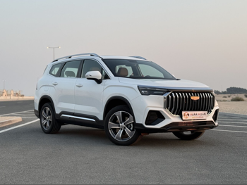 جيلي  اوكافانكو  2025  اوتوماتيك  0 كم  4 سلندر  سحب امامي  اس يو في  أبيض  تحت الضمان