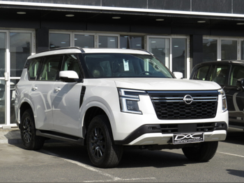 Nissan  Patrol  SE  2026  Automatic  0 Km  6 Cylinder  Four Wheel Drive (4WD)  SUV  White  With Warranty