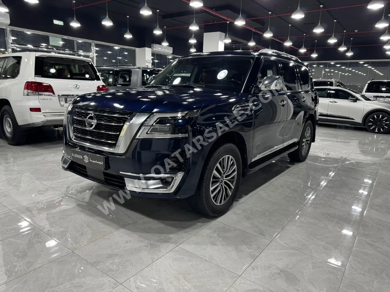 نيسان  باترول  بلاتنيوم  2021  اوتوماتيك  160,000 كم  6 سلندر  دفع رباعي  اس يو في  أزرق غامق