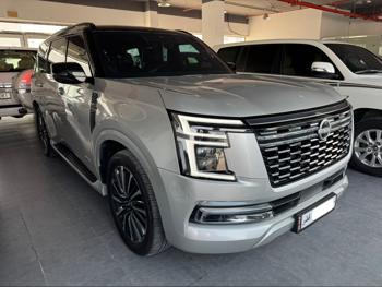 Nissan  Patrol  Platinum  2025  Automatic  40,000 Km  8 Cylinder  Four Wheel Drive (4WD)  SUV  Silver  With Warranty