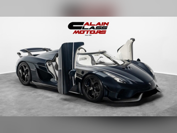 Koenigsegg  Regera  2019  Automatic  801 Km  8 Cylinder  Rear Wheel Drive (RWD)  Convertible  Blue