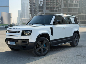 لاند روفر  ديفيندر  110 اتش اس اي  2024  اوتوماتيك  57,000 كم  6 سلندر  دفع رباعي  اس يو في  أبيض  تحت الضمان