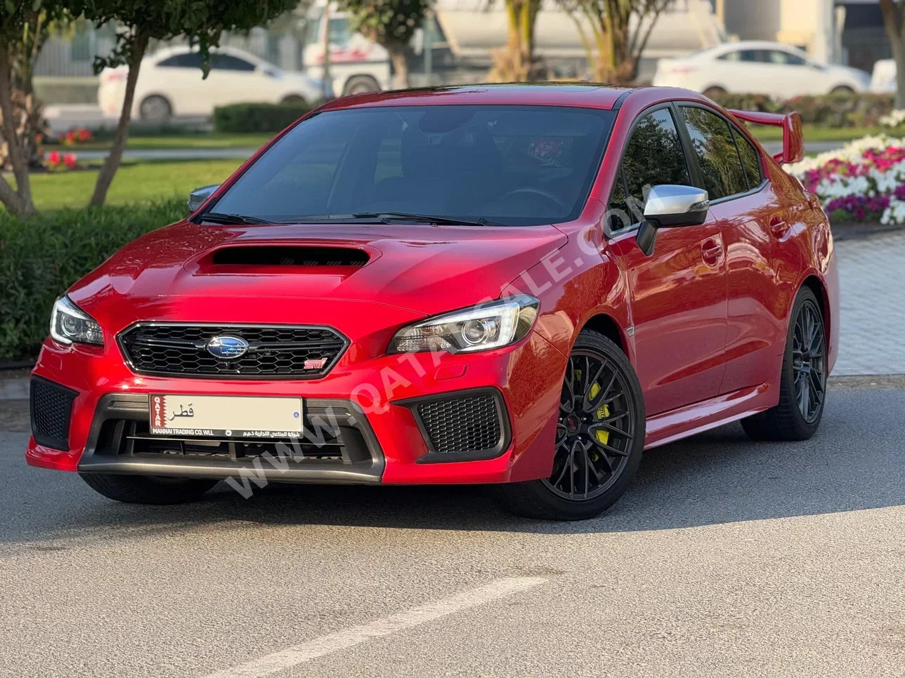 Subaru  WRX  STI  2019  Manual  26,000 Km  4 Cylinder  Front Wheel Drive (FWD)  Sedan  Red