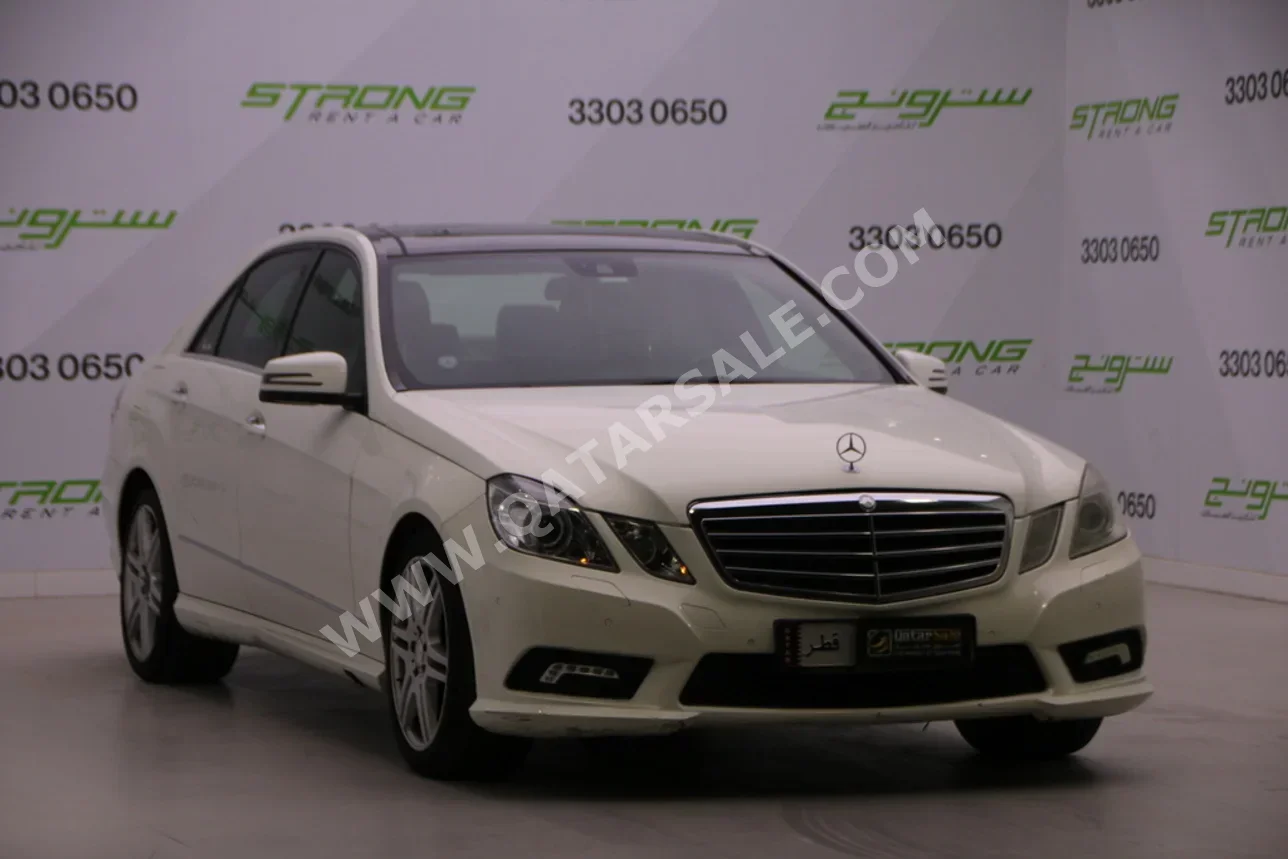 مرسيدس - بنز  اي - كلاس  200  2010  اوتوماتيك  222,000 كم  4 سلندر  دفع خلفي  سيدان  أبيض