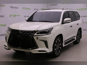 لكزس  ال اكس  570 اس بلاك ايديشن  2019  اوتوماتيك  126,000 كم  8 سلندر  دفع رباعي  اس يو في  أبيض