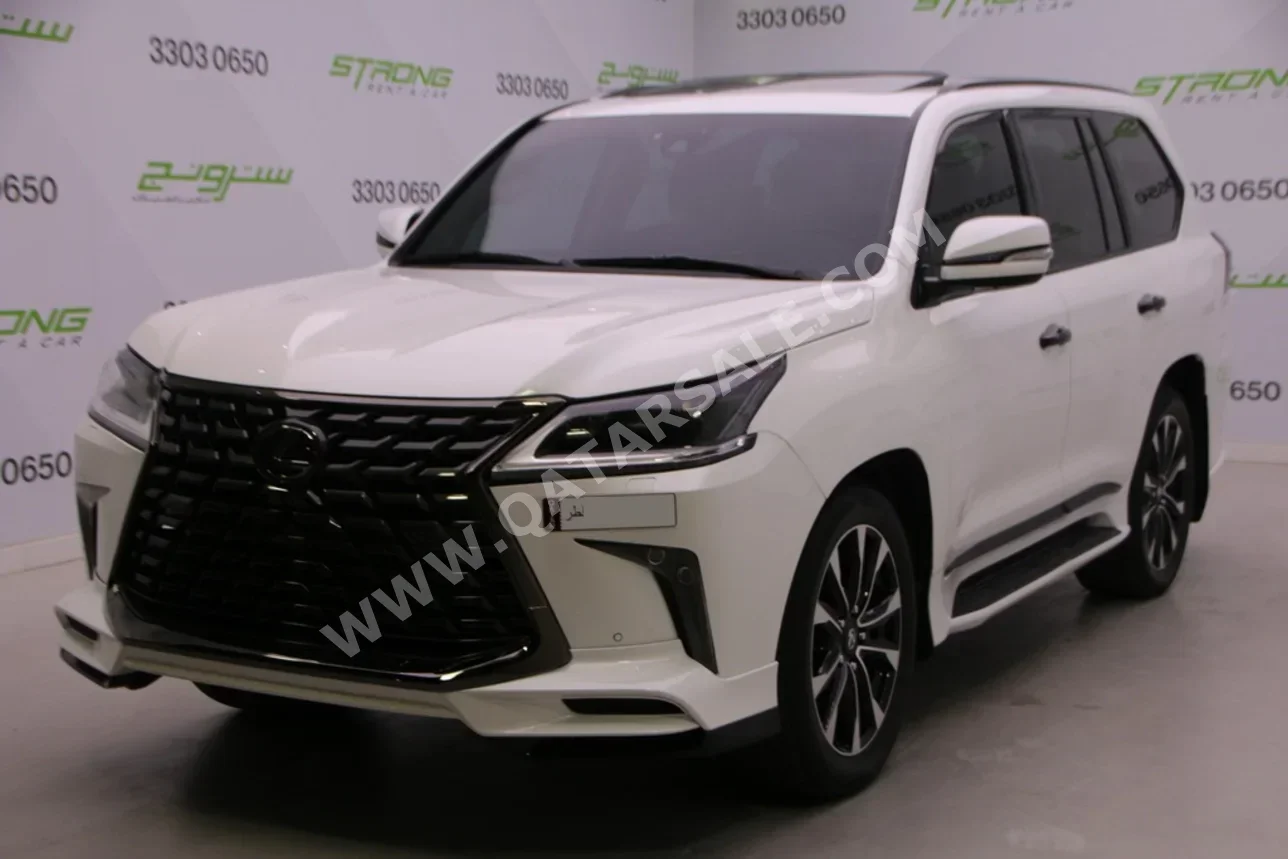 لكزس  ال اكس  570 اس بلاك ايديشن  2019  اوتوماتيك  126,000 كم  8 سلندر  دفع رباعي  اس يو في  أبيض