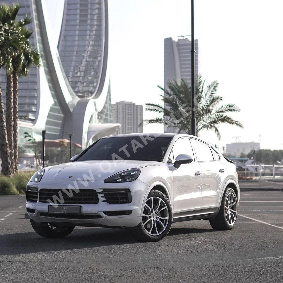 Porsche  Cayenne  Coupe  2020  Automatic  49,000 Km  6 Cylinder  All Wheel Drive (AWD)  SUV  White  With Warranty
