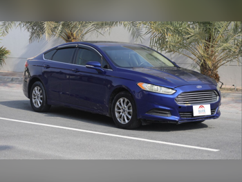Ford  Fusion  S  2015  Automatic  275,000 Km  4 Cylinder  Front Wheel Drive (FWD)  Sedan  Blue