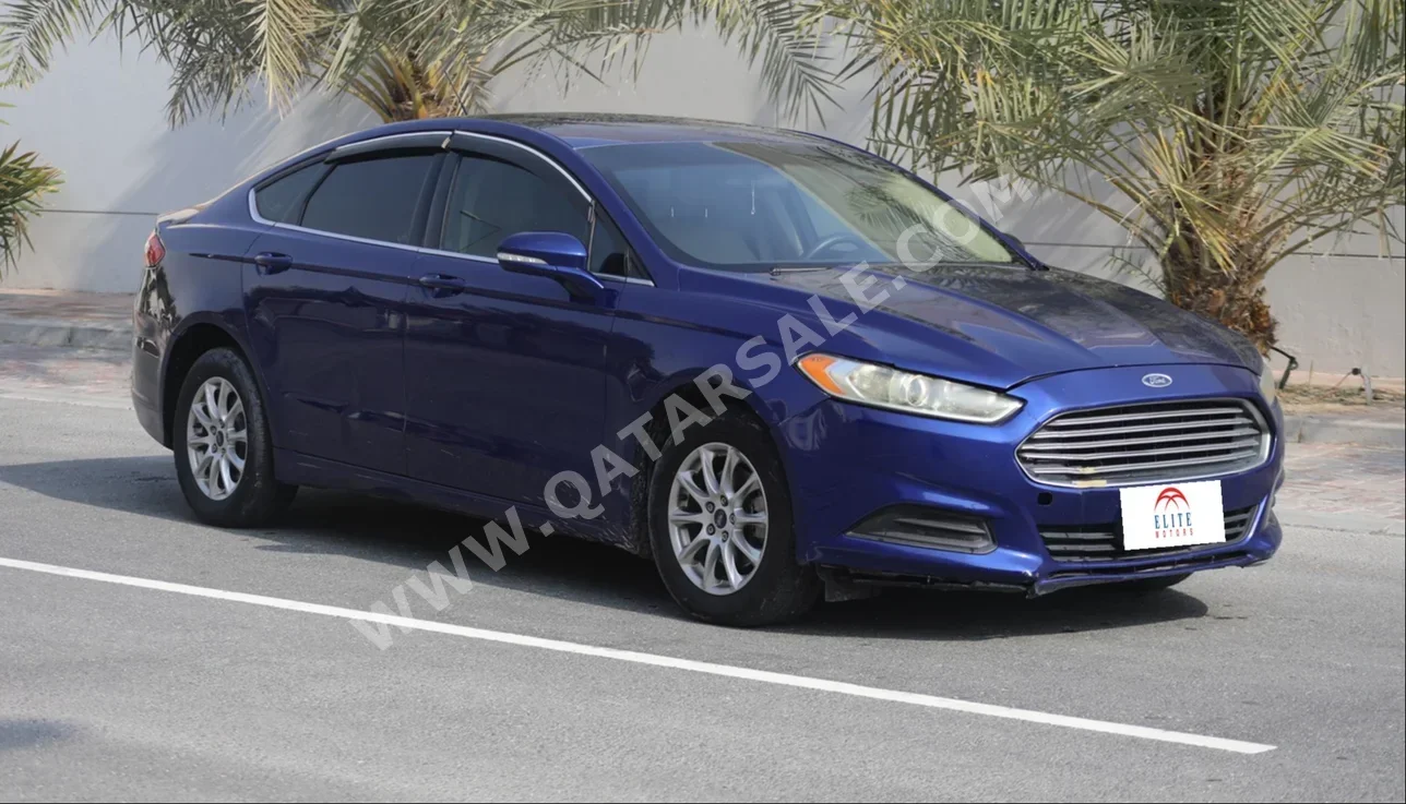 Ford  Fusion  S  2015  Automatic  275,000 Km  4 Cylinder  Front Wheel Drive (FWD)  Sedan  Blue