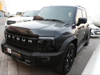 Jetour  T2  2025  Automatic  40,000 Km  4 Cylinder  Four Wheel Drive (4WD)  SUV  Black  With Warranty