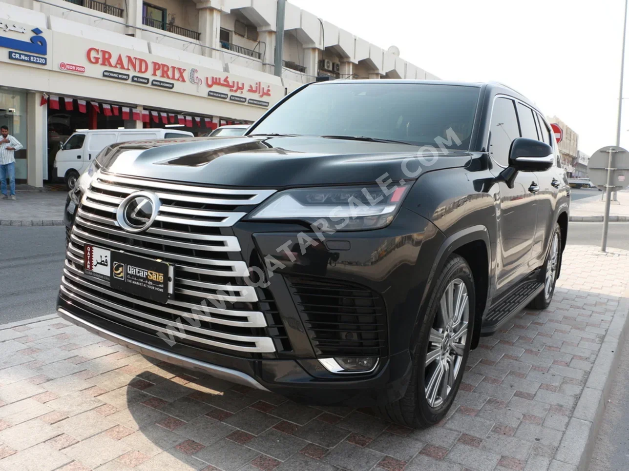 Lexus  LX  600 VIP  2023  Automatic  53,000 Km  6 Cylinder  Four Wheel Drive (4WD)  SUV  Black  With Warranty