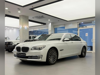 BMW  7-Series  730 Li  2013  Automatic  93,000 Km  4 Cylinder  Rear Wheel Drive (RWD)  Sedan  White