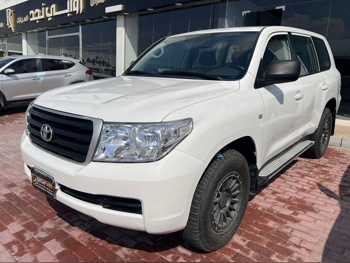 تويوتا  لاند كروزر  جي  2008  عادي  408,000 كم  6 سلندر  دفع رباعي  اس يو في  أبيض
