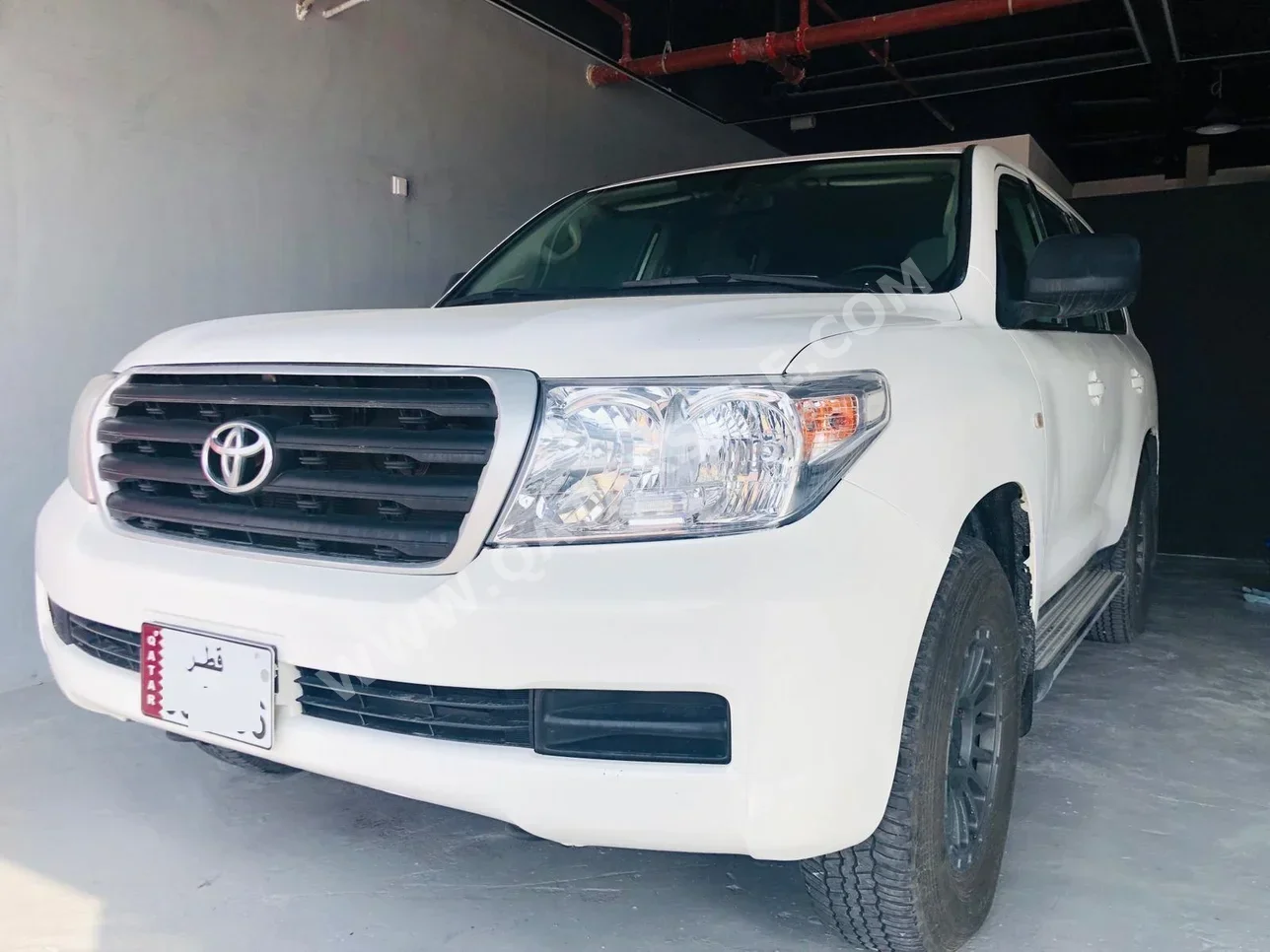 تويوتا  لاند كروزر  جي  2008  عادي  408,000 كم  6 سلندر  دفع رباعي  اس يو في  أبيض