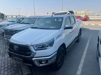 تويوتا  هاي لوكس  2026  اوتوماتيك  0 كم  4 سلندر  دفع رباعي  اس يو في  أبيض  تحت الضمان