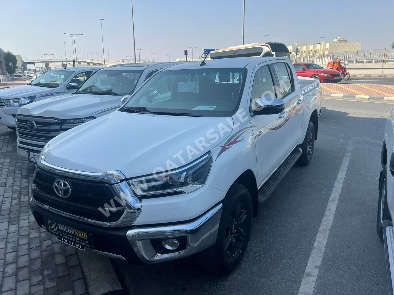 تويوتا  هاي لوكس  2026  اوتوماتيك  0 كم  4 سلندر  دفع رباعي  اس يو في  أبيض  تحت الضمان