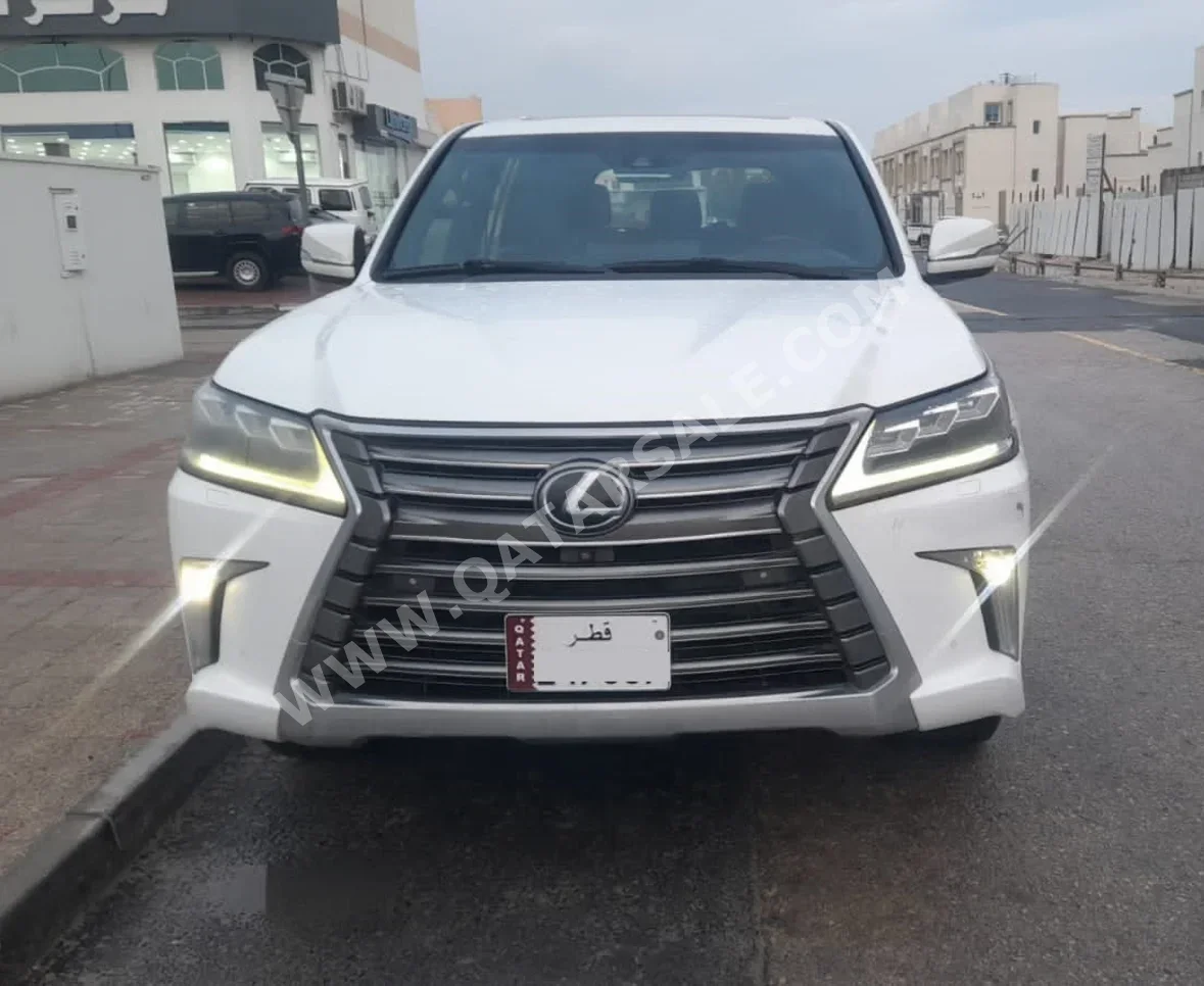 لكزس  ال اكس  570  2017  اوتوماتيك  356,000 كم  8 سلندر  دفع رباعي  اس يو في  ابيض واخضر