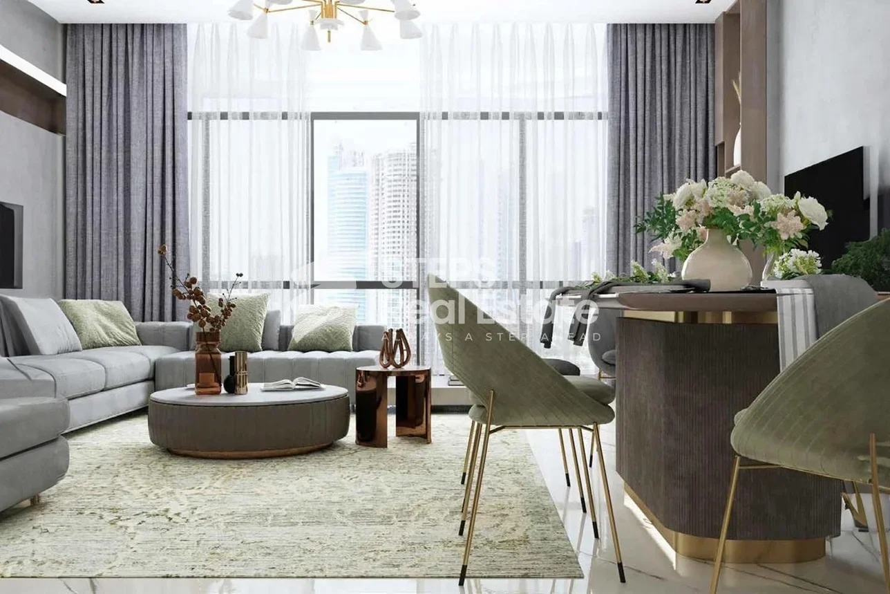 1 غرف نوم  شقة  للبيع  في لوسيل -  الإركية  مفروشة بالكامل