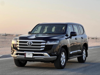 تويوتا  لاند كروزر  جي اكس ار توين توربو  2024  اوتوماتيك  24,650 كم  6 سلندر  دفع رباعي  اس يو في  أسود  تحت الضمان