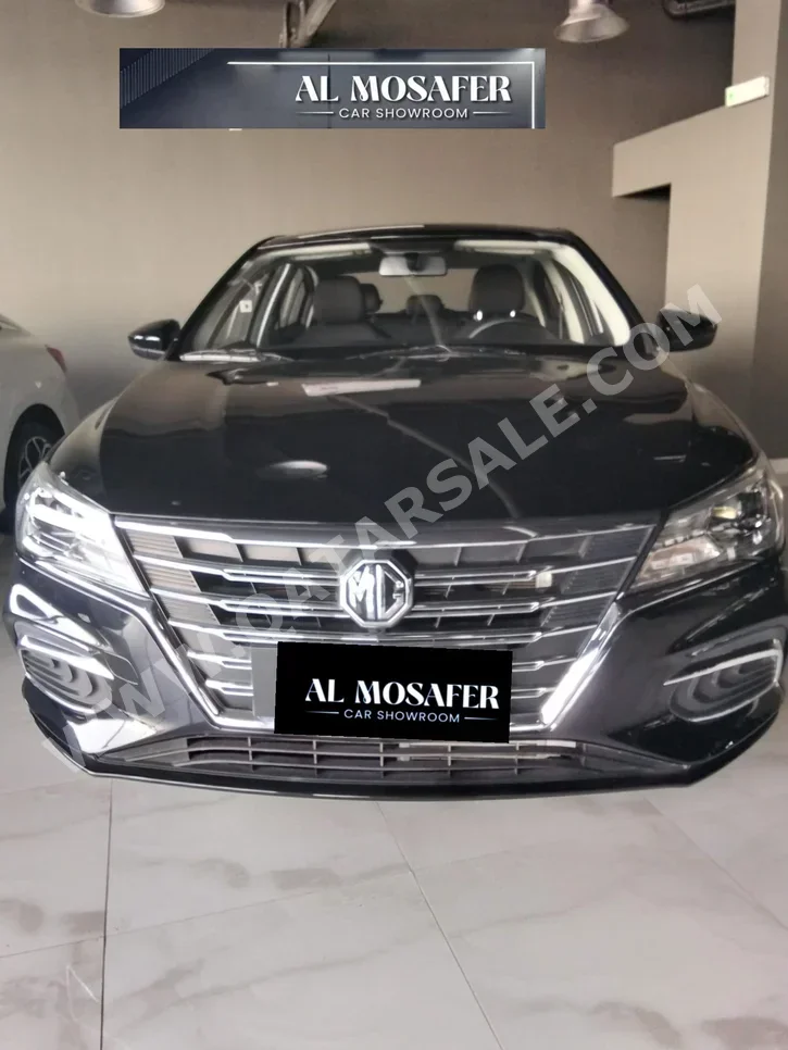 MG  5  2025  Automatic  8,000 Km  4 Cylinder  Rear Wheel Drive (RWD)  Sedan  Black  With Warranty