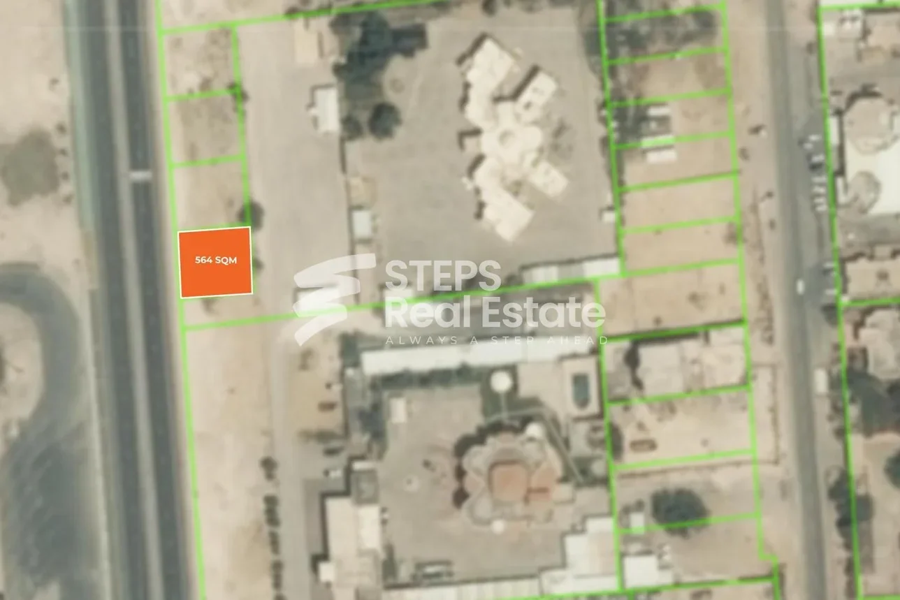 Lands For Sale  in Al Daayen  - Al Sakhama  -Area Size 564 Square Meter