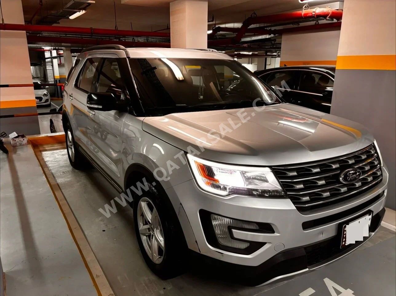 Ford Explorer XLT 2016 Automatic 127,000 Km 6 Cylinder Four Wheel Drive (4WD) SUV Silver